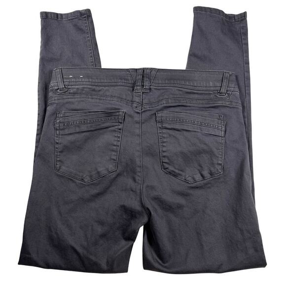 Democracy Twill Slate Gray Tummy Slimming Ankle Jeans Size 10 - Picture 3 of 13